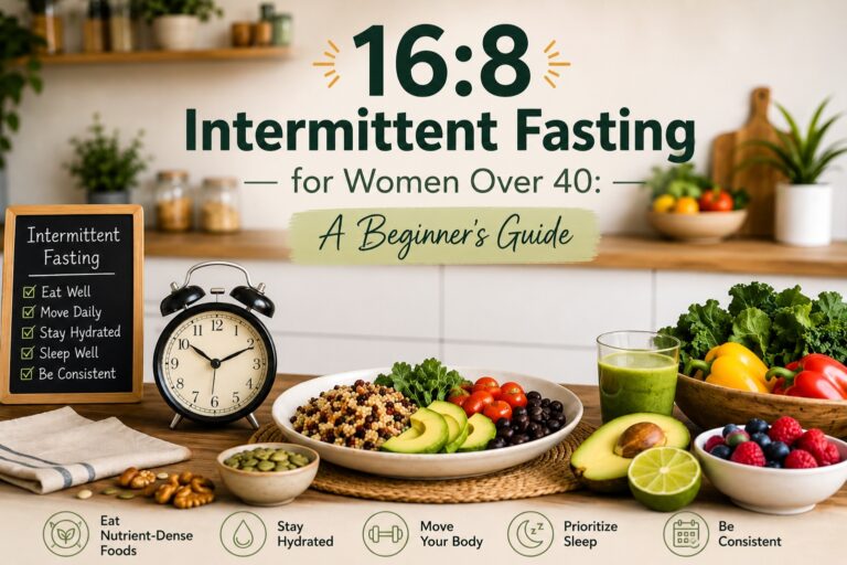 16:8 Intermittent Fasting for Women Over 40: A Complete Beginner’s Guide