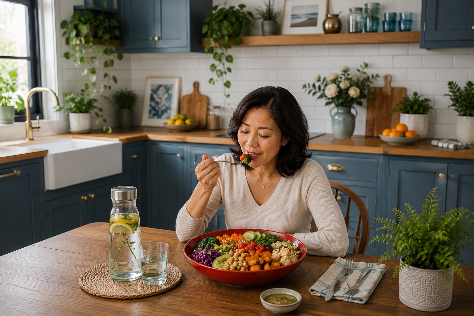 healthy meal prep eating window intermittent fasting women over 40