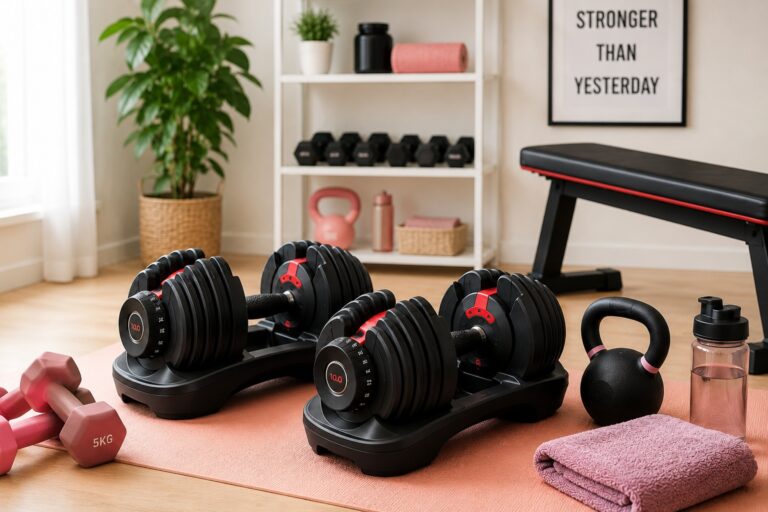 Best Dumbbells for Home Gym — Women Over 40 Guide
