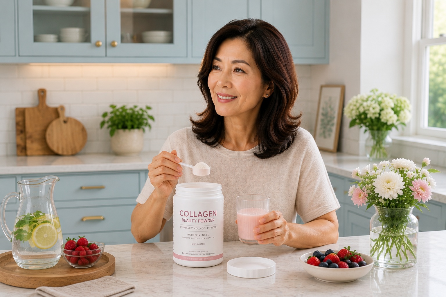 collagen supplements women over 40 skin joint health