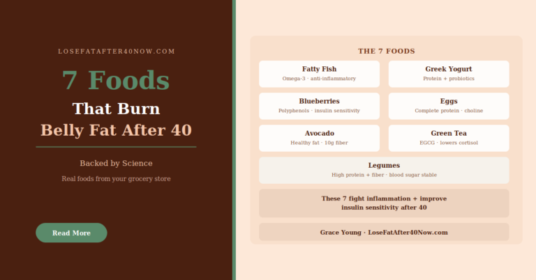 7 Foods That Burn Belly Fat After 40 (Backed by Science)