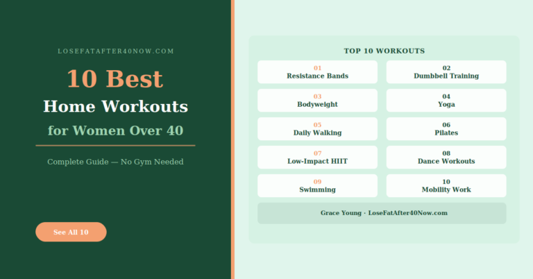 10 Best Home Workouts for Women Over 40